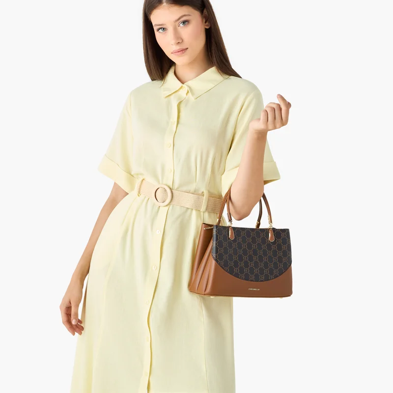 كريس بيلا Chrisbella Printed Tote Bag for Women